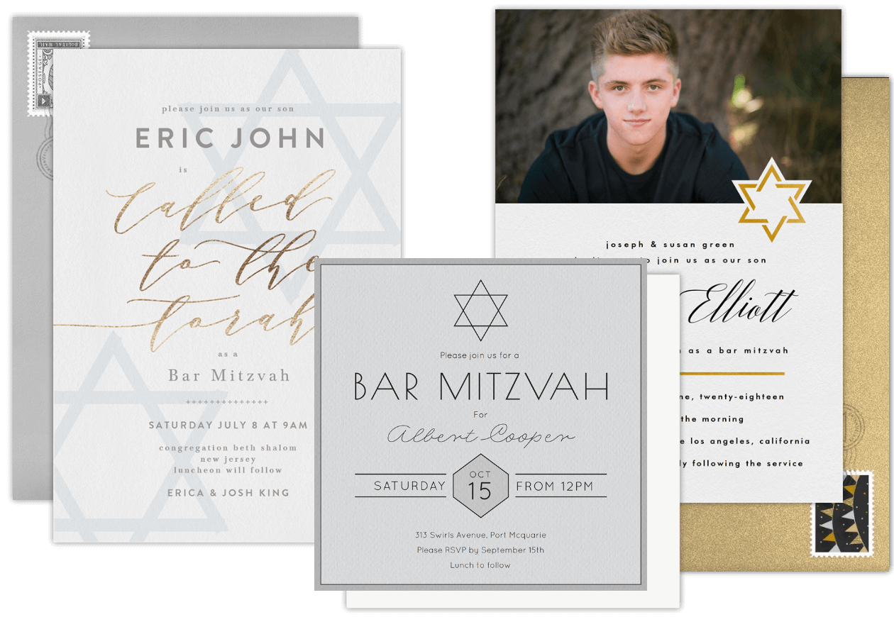 Bar Mitzvah Invitations